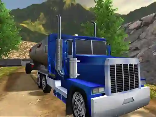 שפּיל Oil Tank Truck Driving Sim אָנליין