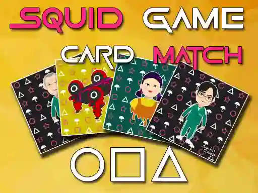 שפּיל Squid Game Memory Card Match אָנליין