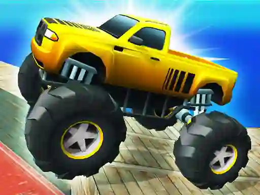 שפּיל Monster Truck Port Stunt אָנליין