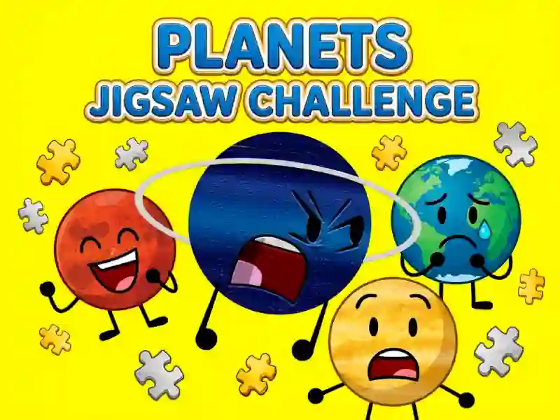 שפּיל Planets Jigsaw Challenge אָנליין