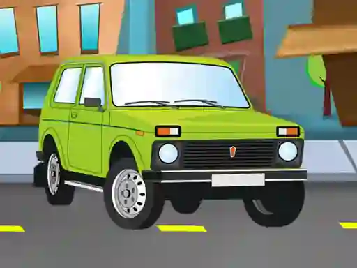 שפּיל Russian Cars Differences אָנליין