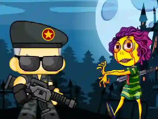 שפּיל Zombie Shooter 2d אָנליין