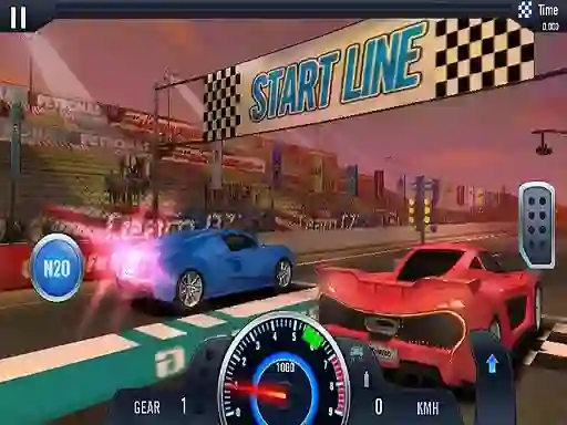 שפּיל Fast Line Furious Car Racing אָנליין