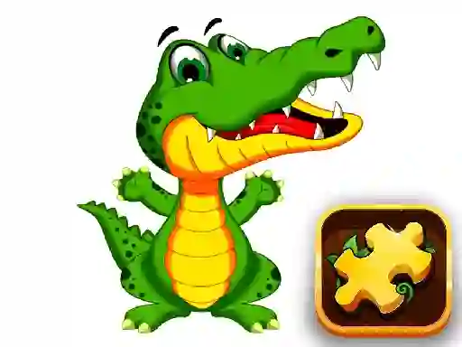 שפּיל Aligator Puzzle אָנליין