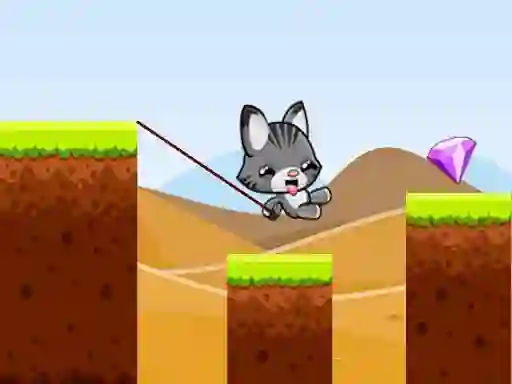 שפּיל Swing Cat Endless Jump אָנליין