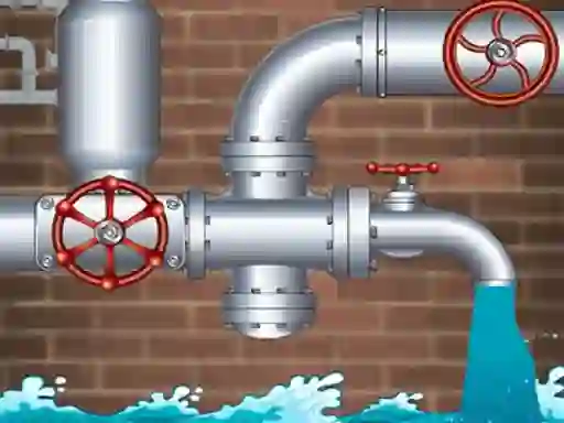 שפּיל Plumber Pipes 2D אָנליין