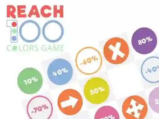 שפּיל Reach 100 Game of dots אָנליין