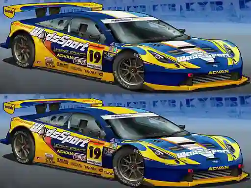 שפּיל Spot Differences: Race Car אָנליין