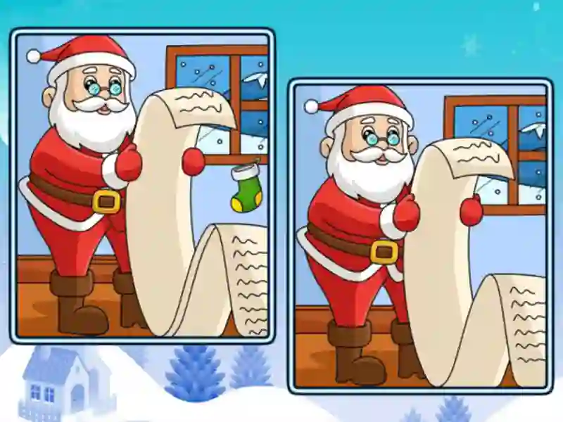 שפּיל Christmas Spot the Difference אָנליין