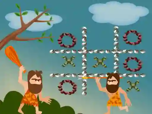 שפּיל Tic Tac Toe Stone Age אָנליין