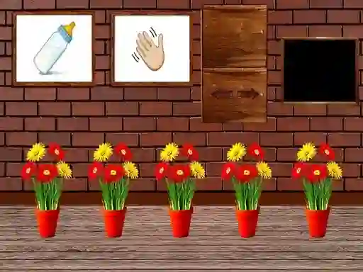 שפּיל Flower House Escape אָנליין