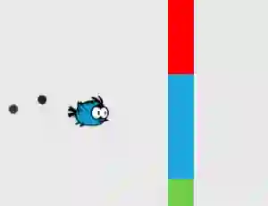 שפּיל Flappy Color Birds אָנליין
