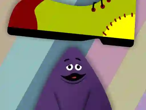 שפּיל Grimace vs giant clown shoes אָנליין