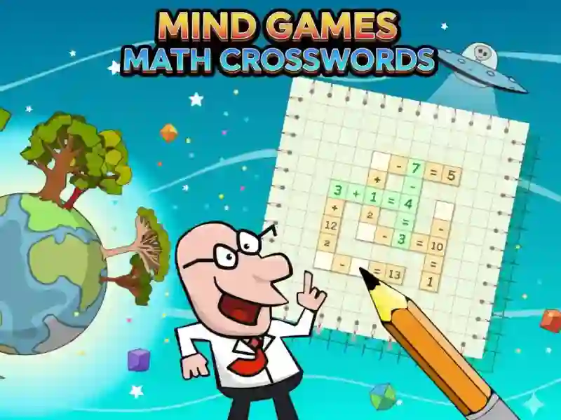 שפּיל Mind Games Math Crosswords אָנליין