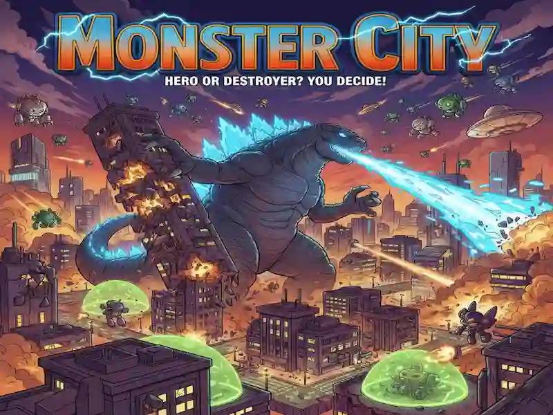 שפּיל Monster City אָנליין