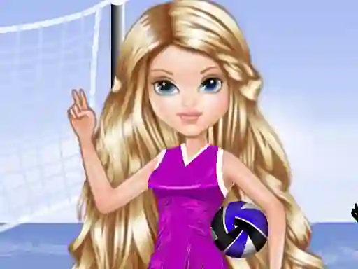 שפּיל Barbie Volleyball Dress אָנליין