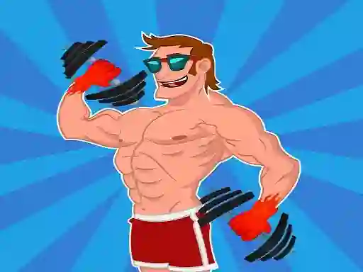 שפּיל Muscle race games body run 3d אָנליין