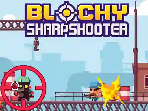 שפּיל Blocky Sharpshooter אָנליין