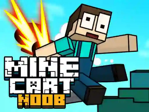 שפּיל Mine Cart Noob אָנליין