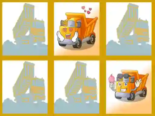 שפּיל Dump trucks memory אָנליין
