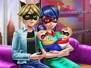 שפּיל Dotted Girl Family Day אָנליין