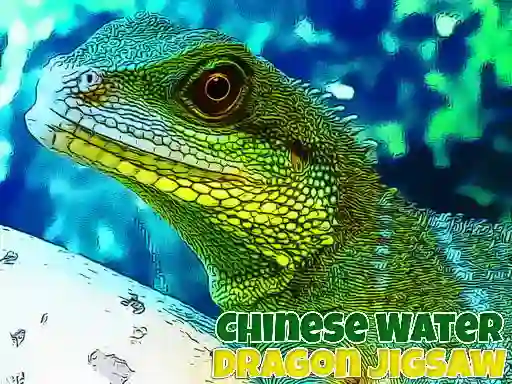 שפּיל Chinese Water Dragon Jigsaw אָנליין