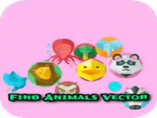 שפּיל Find Animals Vector אָנליין