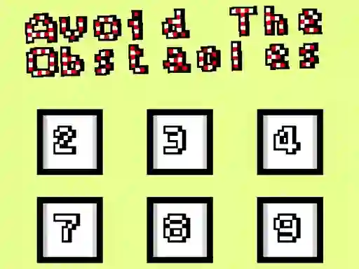 שפּיל Avoid the obstacles אָנליין