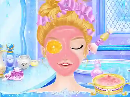 שפּיל Princess Salon Frozen Party אָנליין