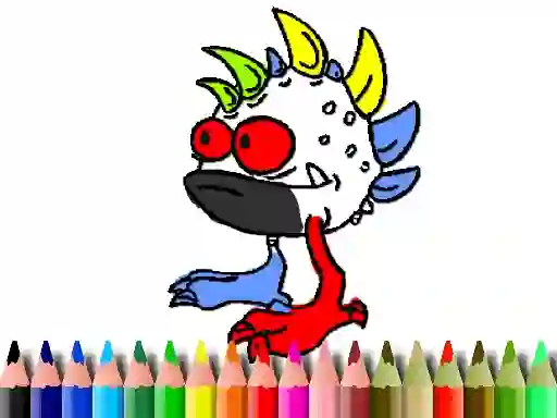 שפּיל Back To School: Halloween Coloring Book אָנליין