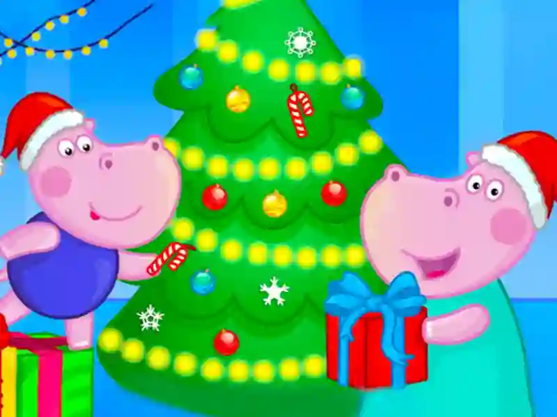שפּיל Hippo Christmas Calendar אָנליין