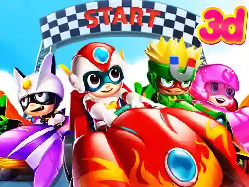 שפּיל Cartoon Racing 3D אָנליין