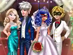 שפּיל Ladybug Wedding Royal Guests אָנליין