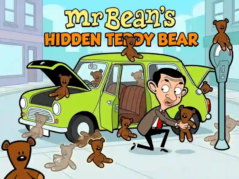 שפּיל Mr Bean Car Hidden Teddy Bear אָנליין
