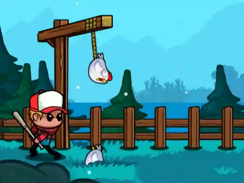 שפּיל Kick the Chicken אָנליין
