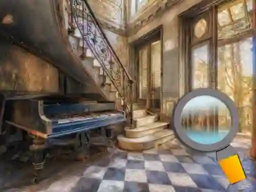 שפּיל Abandoned Room Hidden Numbers אָנליין