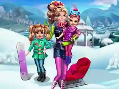 שפּיל Twins Winter Fun! אָנליין