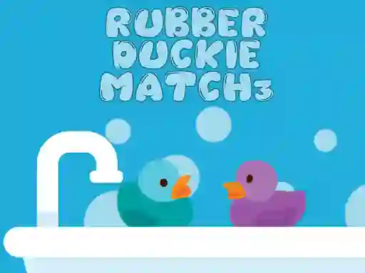 שפּיל Rubber Duckie Match 3 אָנליין