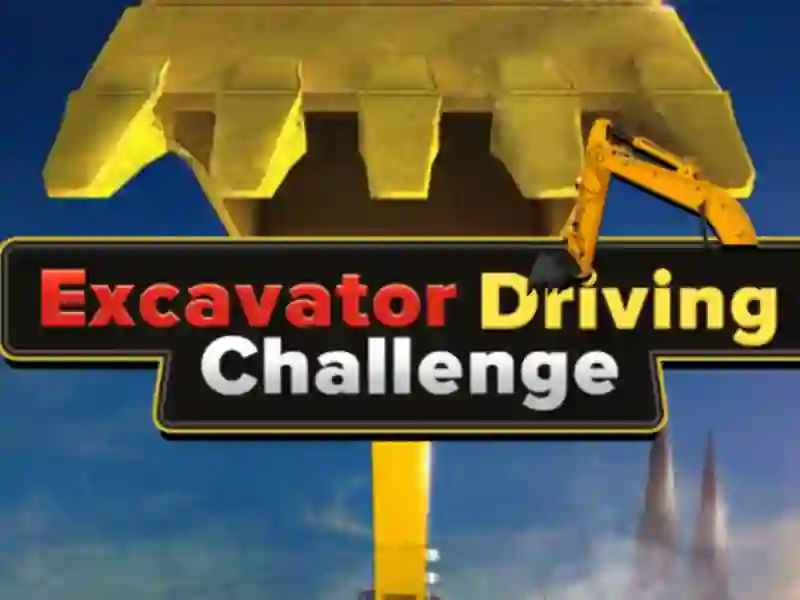 שפּיל Excavator Driving Challenge אָנליין