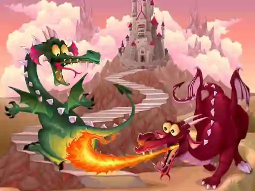 שפּיל Fairy Tale Dragons Memory אָנליין