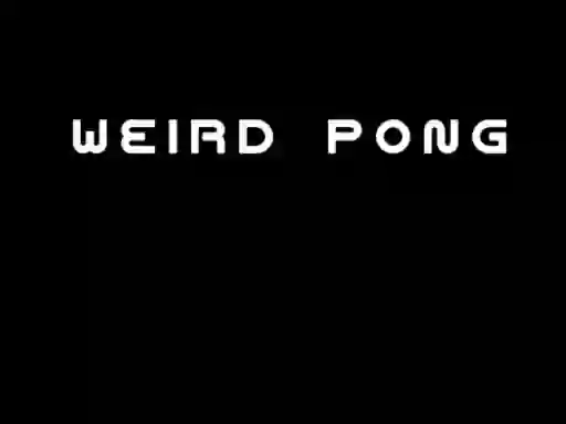 שפּיל Weird Pong אָנליין