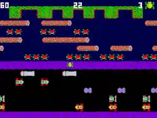שפּיל Clumpsy Frogger 2D אָנליין