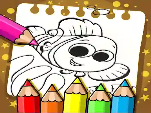 שפּיל Finding Nemo Color Book אָנליין