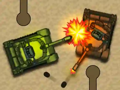 שפּיל Micro Tank Wars אָנליין