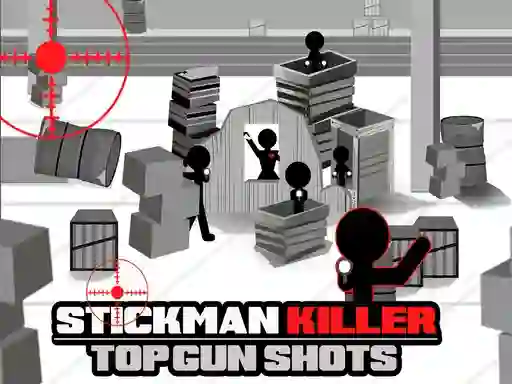 שפּיל Stickman Killer Top gun Shots אָנליין