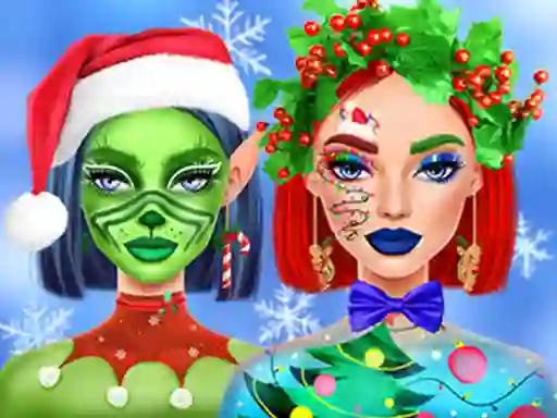 שפּיל Ellie Christmas Makeup אָנליין