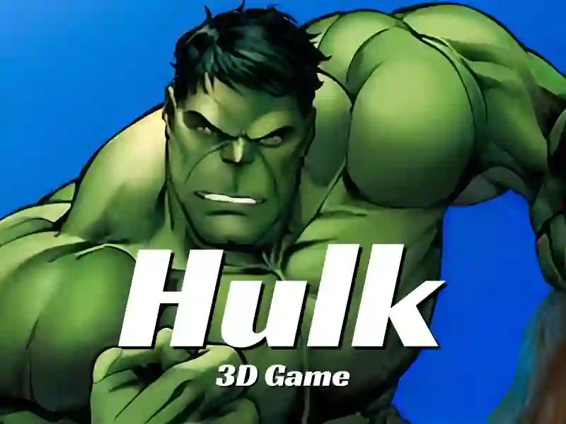 שפּיל Hulk 3D Game אָנליין
