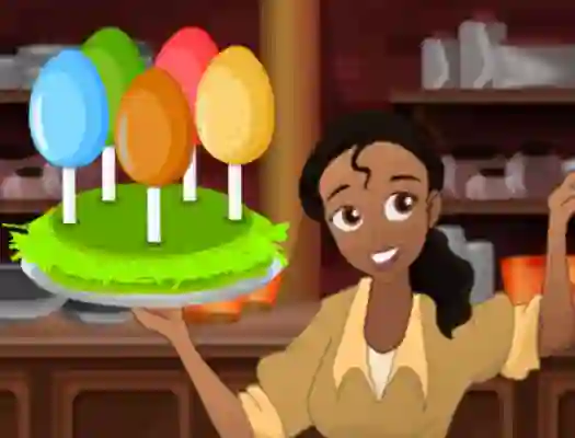 שפּיל Princess Easter Egg Decoration אָנליין