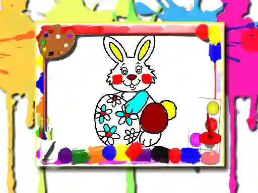 שפּיל Easter Coloring Book אָנליין