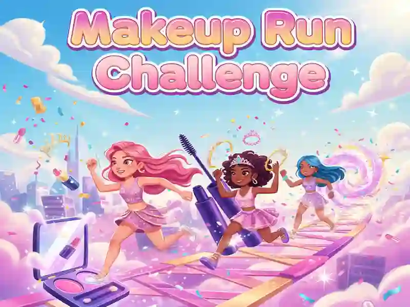 שפּיל Makeup Run Challenge אָנליין